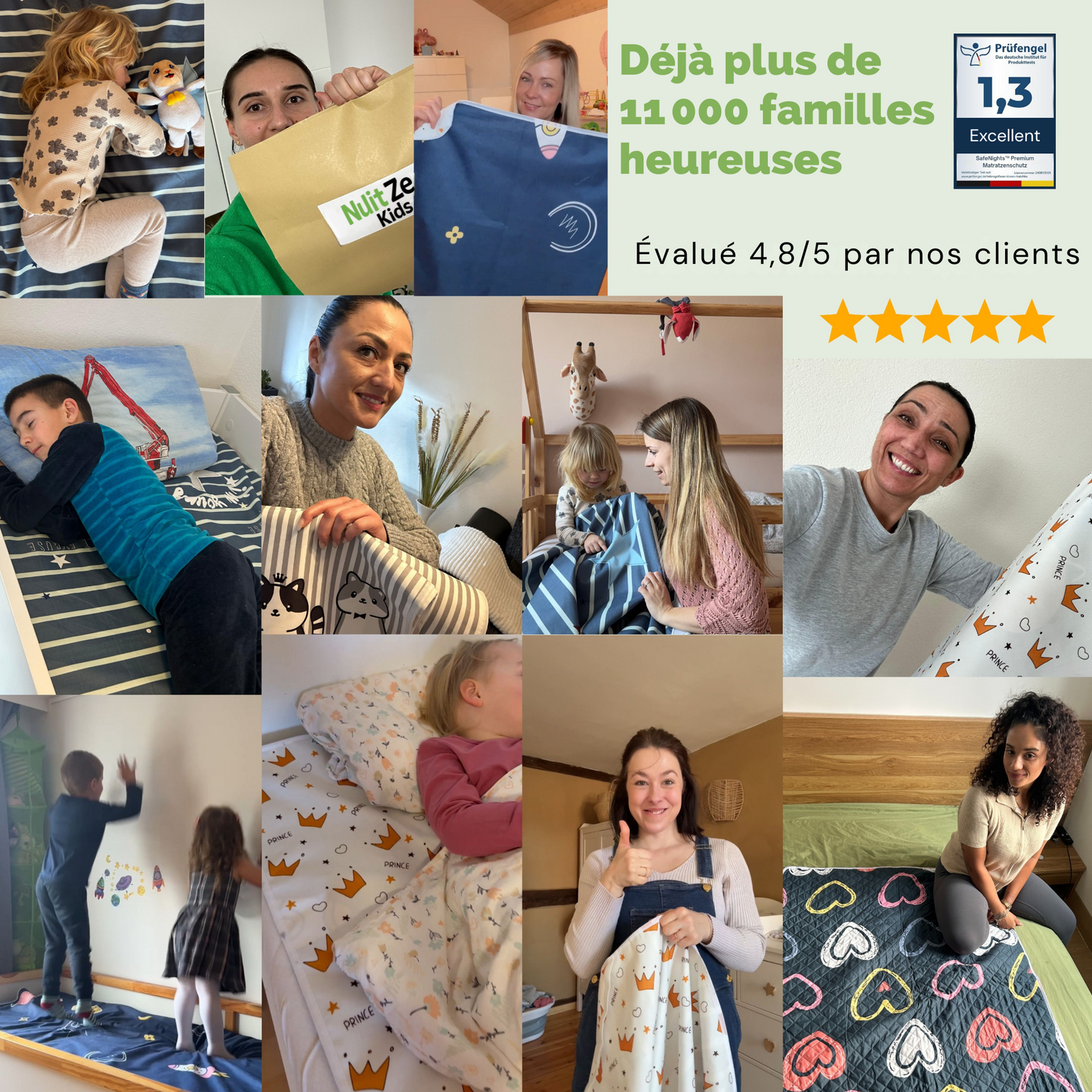 SafeNights™ – Protège-matelas